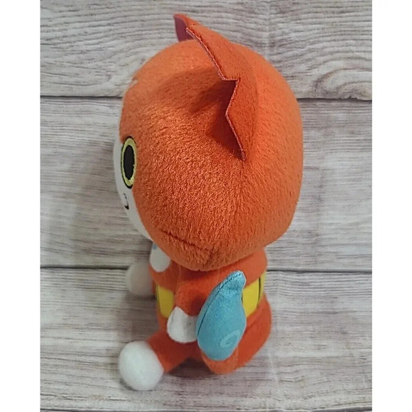 Hasbro Yokai Watch Plush Lot Of 2 Jibanyan Noko Stuffed Animal Toys 6" 2015 - Picture 2 of 6